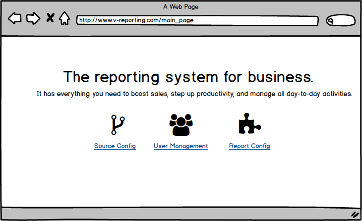 Reporting System Page 1