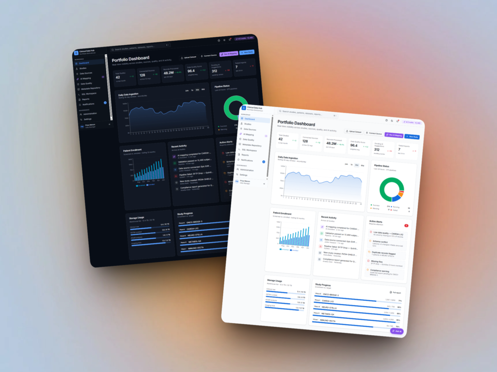 AI-Powered Clinical Data Hub